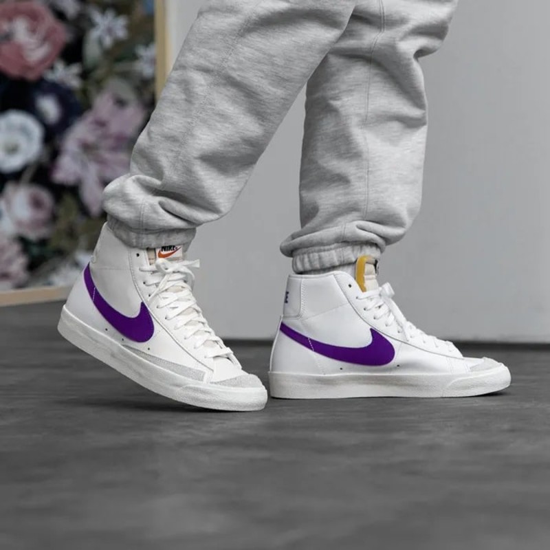 公式正規品!★NIKE BLAZER MID '77 PURPLE Official Look Nike Blazer Mid 77 Doernbecher